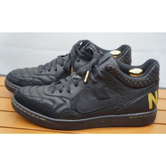 Nike Tiempo 94 Mid FC Black Gold 685205-001 Men\'s Size 7.5 / EU 40.5 main image 12